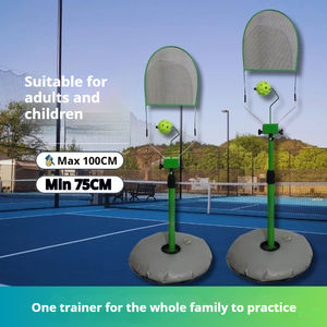 Équipement d'entraînement portable et durable pour le tennis/le pickleball, outil d'entraînement de rebond, rebondisseur, entraîneur de balles à rotation - Product Image 3