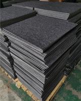 Kommerzielle & Heimgebrauch Moderne Nylon-Quadrat-Teppichfliesen 50x50 & 60x60 Bitumen-Unterlage Feuerfeste Schlingenflor-Büro-Casino-Teppiche