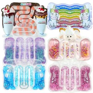 Autism Toys Sensory Tube Glitter and Beads With Water Stress Relief Pvc <b>Squishy</b> Tubes Treasure Chest Prizes Goodie Sensory Tube - Product Image 3