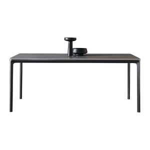 Mesa de comedor moderna con acabado de mármol de acero inoxidable, diseño mejorado de muebles para el hogar para comedor - Product Image 2