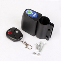 YH1786 Vente chaude Verrou de vélo portable antivol Télécommande sans fil Alarme de sécurité pour vélo Verrou de sécurité pour vélo