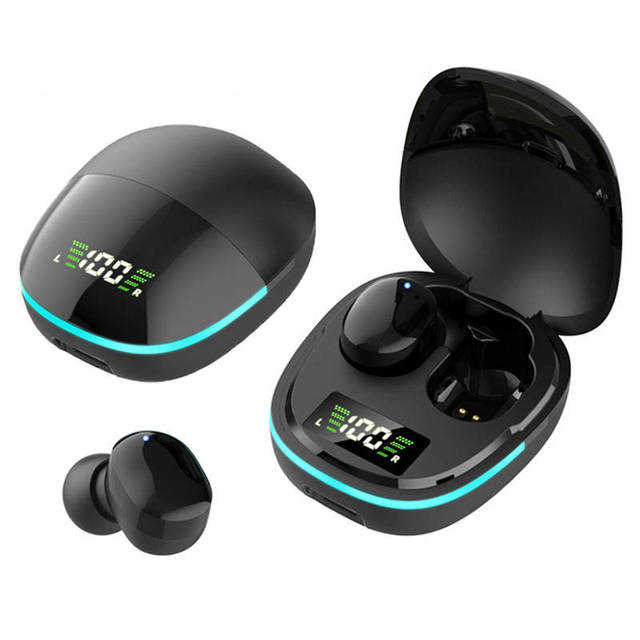 HIFI Stereo Audionic G9S TWS Earbuds-5.1 IPX-6 Waterproof 200-500mAh Battery Black Android & IOS Compatible Sleep Gaming Earbuds