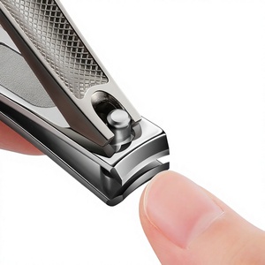 Stainless Steel <b>Nail</b> <b>Clipper</b> Set German Style Finger and <b>Toe</b> Trimmer Curved Straight Bevel Cutting <b>for</b> <b>Thick</b> <b>Nails</b> - Product Image 5