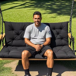 <span class=keywords><strong>Coussin</strong></span> d'<span class=keywords><strong>extérieur</strong></span> personnalisé épaissi pour balançoire de jardin, antistatique, protection solaire, <span class=keywords><strong>coussin</strong></span> de siège intégré <span class=keywords><strong>imperméable</strong></span> pour canapé - Product Image 3