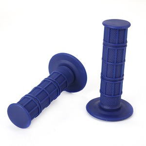 Puños de Manillar ZUQING HB205 de Silicona Azul para Motocicleta, Accesorios para Vehículos Todoterreno, Modificación, Agarre de Goma Suave - Product Image 1