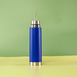 Mới 304 thép không gỉ Bullet-Shape cách nhiệt cup ba-trong-một Nam Mỹ Mate Tea Cup hai lớp thể thao dưới nước chai - Product Image 4