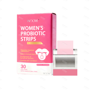 Tiras Orales Probióticas para Mujeres de Marca Privada, Extracto Probiótico de 3 Mil Millones de UFC, Apoyo Digestivo e Inmunológico - Product Image 1