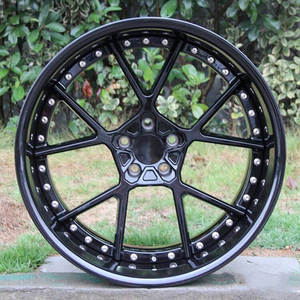 Jantes de voiture forgées noires sportives en alliage concave 19 20 pouces, colorées 5x105 20x10, pour <span class=keywords><strong>BMW</strong></span> X5 F10 E46 E60 - Vente en gros - Product Image 2