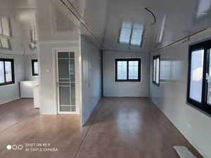 Casa Prefabbricata Espandibile a 3 Camere da Letto Pronta all'Uso per <span class=keywords><strong>Hotel</strong></span>, Case Modulari con <span class=keywords><strong>Base</strong></span> in Acciaio, Design Moderno - Product Image 5