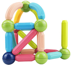 64 pezzi all'ingrosso della fabbrica asta magnetica al neodimio bastoni <span class=keywords><strong>magnetici</strong></span> e palle giocattoli - Product Image 6