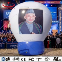 Ballon publicitaire gonflable géant personnalisé, ballon publicitaire gonflable au sol à vendre