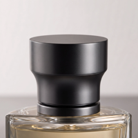 Capsules de parfum de luxe en acier inoxydable et zamac, finition chrome noir, usinage CNC par électroérosion à fil pour usinage, brochage et perçage