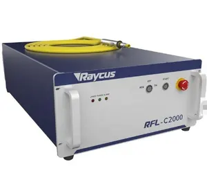 Máquina de corte do metal da fibra 2000w raycus laser potência 2kw raycus fonte de corte a laser