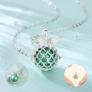 Merryshine Harmony Bells Angel Caller Maternité Carillon <span class=keywords><strong>de</strong></span> <span class=keywords><strong>grossesse</strong></span> personnalisé <span class=keywords><strong>Bola</strong></span> Collier Carillon spirituel fabriqué à la main pour la <span class=keywords><strong>grossesse</strong></span> - Product Image 2