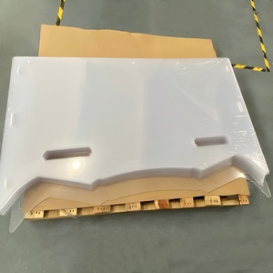Feuilles de polycarbonate CNC personnalisées 0.5-30mm pour les applications de pare-brise de pièces automobiles - Product Image 1