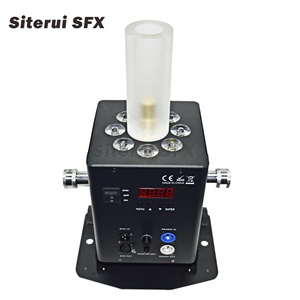 Colonne de fumée <span class=keywords><strong>CO2</strong></span> LED RGBW SITERUI SFX à effets de scène, contrôle DMX512, hauteur de pulvérisation 8-10m, puissance élevée pour discothèques, DJ, clubs et soirées - Product Image 2