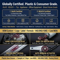 Graisse spéciale pour engrenages en plastique NLGI 3 -25°C 200°C 280°C Réduction du bruit Moteur de jouet Appareil ménager Imprimante Serrure intelligente OEM