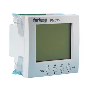 Düşük fiyat tedarik çok fonksiyonlu dijital termometre paneli enerji güç ölçer veri kaydedici ile LCD ekran