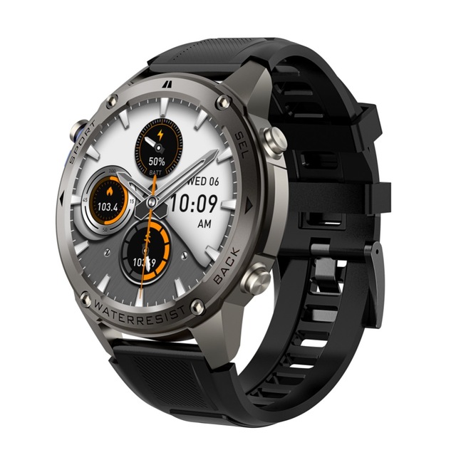DM56 Newest IP69 Smart Watch Gps Tracking 6 Satellites Positioning BLE 5.3 Amoled 1.43 Black Watch 2024 Smart Watch