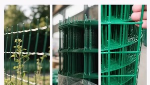 Plastic-coated Welded Wire Mesh <b>Green</b> Steel Wire Dutch <b>Netting</b> Chicken Farming Enclosure Fence Protective <b>Netting</b> - Product Image 6