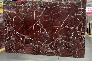 Rode En Witte Combinatie Betaalbare En Lichtgewicht High-End Paars Rood Natuurlijk Marmer Rosso Levanto - Product Image 3