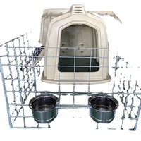 Cage pour bétail en plastique PP HUAYI HY-Calf House, état neuf, pour vaches laitières, moutons, veaux, équipement d'élevage