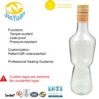 Bouchons en aluminium ROPP 31,5*44 mm pour bouteilles de spiritueux, liqueurs, vodka, whisky, personnalisation profonde, qualité supérieure
