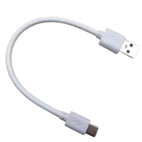 Câble de charge rapide durable de 20cm Micro Mini USB C à C pour les appareils à large gamme pour l'imprimante Utilisation de l'ordinateur Fiable IOS PD C à C
