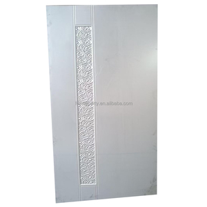Peau de porte en tôle d'acier galvanisée en relief pour une utilisation dans les villas ou les portes extérieures laminage à froid - Product Image 1