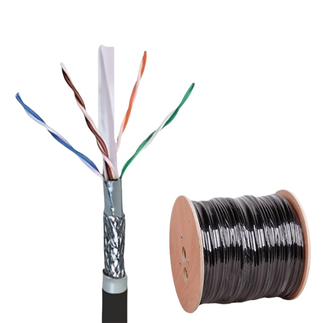 Cat 6 UTPケーブル、300m、SB 0.5-4P NSGDT6 (SB): Cat.6U/UTP 4P屋内ケーブル SB 300m/箱｜GOYOU