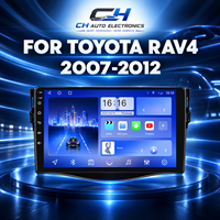 Untuk Toyota RAV4 2007-2012 Perangkat Headunit 9 Inch Double 2 Din Octa-Core Quad Stereo Mobil GPS Navigasi Radio Mobil Android