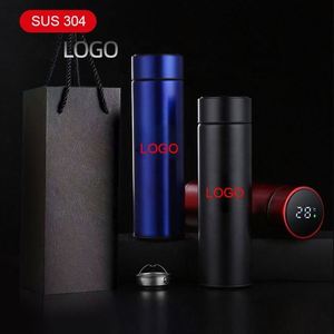 Ys104 Custom Logo 500Ml Led With Digital Temperature Display Cup <b>Thermos</b> Stainless Thermal Smart Vacuum Flask - Product Image 3