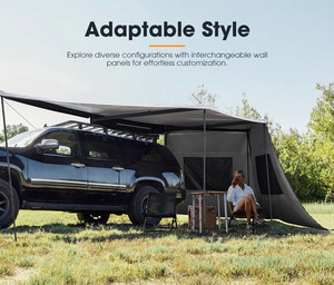 <span class=keywords><strong>Toldo</strong></span> Lateral para Coche <span class=keywords><strong>de</strong></span> Camping SAN HIMA, <span class=keywords><strong>Toldo</strong></span> Independiente <span class=keywords><strong>de</strong></span> 270 Grados <span class=keywords><strong>con</strong></span> Pared Lateral para 4x4 - Product Image 5