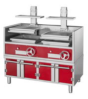 HUARUI CS-802 Équipement de restauration pour hôtels et restaurants, barbecue argentin en acier inoxydable 304, style élévateur, machine à griller au charbon de bois