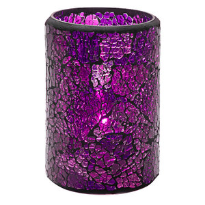 Centrotavola Artigianale <span class=keywords><strong>con</strong></span> Vaso in Vetro a Mosaico e Portacandele in Vetro a Mosaico per Matrimoni - Product Image 1