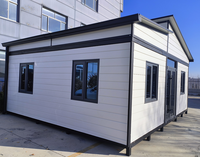 Sécurité préfabriqué moderne conteneur extensible maison salle de bain bâtiment préfabriqué pliable maison Casa Contenedor