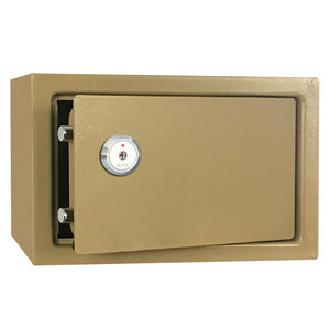 Coffre-fort mural Wanjiabao 20k, 1-3L, tout en acier, avec serrure à clé, antivol, pour la maison, le bureau, les bijoux - Product Image 1