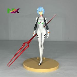 تمثال إيفانجيليون راي أيانامي في وضعية الوقوف، نسخة فيلم إيفا، تمثال أنمي لفتاة ذات شعر قصير، نموذج للديكور - Product Image 4