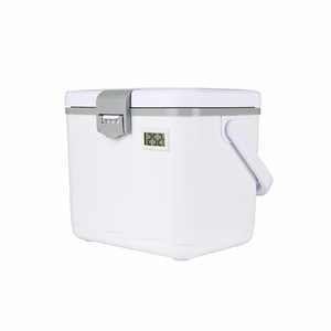 Glacière isotherme sous vide <span class=keywords><strong>Badu</strong></span> de couleur blanche, étanche, 5 L, pour le transport de vaccins/sang/médicaments, avec poche à glace - Product Image 2
