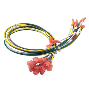 Spade <b>Terminal</b> Wire Harness 187 250V Copper Industrial Use Flag Type Connector Custom Made - Product Image 4
