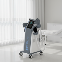 5 Handle Ems TeslaSculpting EMS Muscle Stimulator Hi Emt Sculpture Sculpts TeslaSlim Emshaping Machine