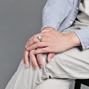 Geometric Hexagonal Titanium Steel <b>Ring</b> Unisex Fashion Jewelry Gift Gold Black Silver Color Options - Product Image 2