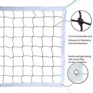Sistema <span class=keywords><strong>de</strong></span> Red <span class=keywords><strong>de</strong></span> Voleibol Portátil <span class=keywords><strong>de</strong></span> Tamaño Oficial para Cancha <span class=keywords><strong>de</strong></span> <span class=keywords><strong>Estadio</strong></span>, Resistente, para Entrenamiento <span class=keywords><strong>de</strong></span> Golpeo, Suministro Directo - Product Image 3