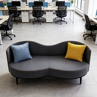 Ensemble de canapés de bureau au design moderne, canapé de salon pour hôtel, canapé de réception luxueux