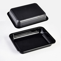 CPET recyclé ovable 2 compartiments scellant emballage alimentaire jetable compagnie aérienne conteneur CPET avec film anti-buée