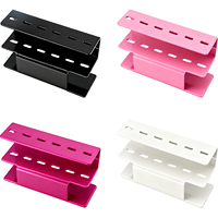 Support de rangement pour pince à épiler à 6 trous, présentoir professionnel pour accessoires d'extension de cils, pour chariot de rangement de cils