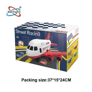 Samtoy – jouet multifonctionnel pour enfants, bricolage, course, Parking, stockage, roue libre, jouets moulés sous pression, Friction, Transport, <span class=keywords><strong>avion</strong></span>, jouet pour enfants - Product Image 6
