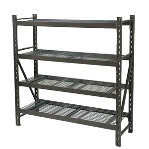 4 Tier Garages Sheds Storage Heavy Duty Storage Shelves Rack Boltless <strong>Industrial</strong> <strong>Shelving</strong> Racking <strong>Unit</strong> - Product Image 1