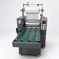 Laminateur semi-automatique WD FM-390C à rouleaux double face pour feuilles, machine à plastifier à chaud