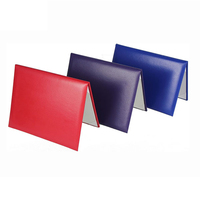 Porte-certificat A4 en cuir personnalisé avec logo OEM, couleur personnalisée